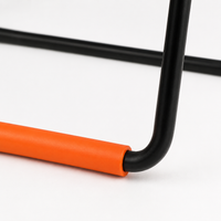 Football Agility Ladder, Training Equipment for Speed & Footwork, Multicolor Steel Agility Ladder, Collapsible with Storage