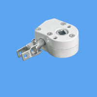 Outdoor Awning Worm Gear Manual Gearbox Head Metal Bracket Roller Shade Gearbox Head Screw-Fixed Window Hardware