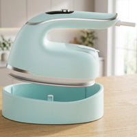 Portable Steamer and Iron Multifunction Steam Iron with Dry Ironing Plate Fast Heat-up Handheld Steamer Leak-Proof for Travelers, Home