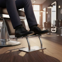 Salon Footrest Polished Footplate Long-Lasting for Barbershop