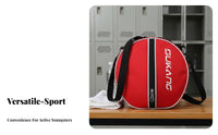 Breathable Mesh Single Basketball Bag Lightweight Single Ball Bag Long-Lasting for Students, Athletes, Training, Gym, Outdoor