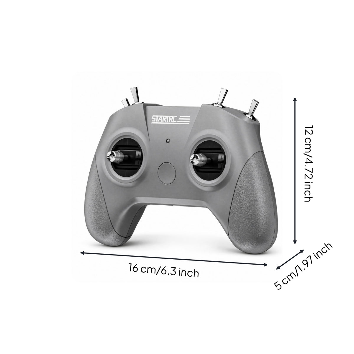 FPV Simulator Controller Gamepad-Style FPV Flight Simulator Controller Simulation Gear Textured Grip Twin Control Sticks