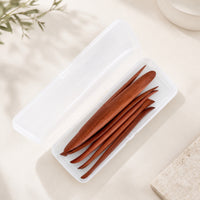 7 Pieces Clay Sculpting Tools Comfortable Wooden Clay Sculpting Tools Lightweight Wooden Modeling Sticks for Art Class