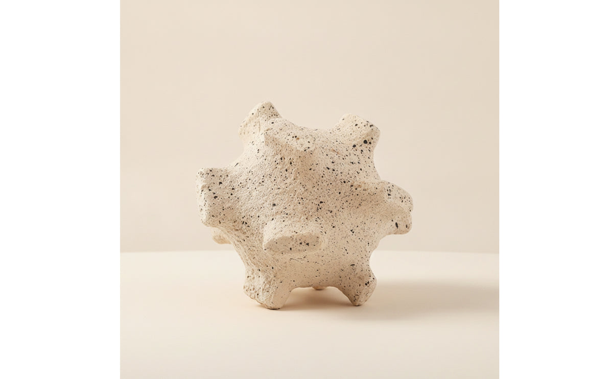 Abstract Sculpture Modern Tabletop Ornament Compact for Bookshelf