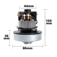 Large Air Volume 600W Vacuum Engine Thickened Shaft 86mm Vacuum Engine for Repair
