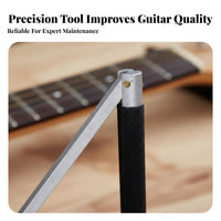 Replaceable Sandpaper Guitar Fret Polishing Stick Professional Grade Fret End Dressing Tool Long-Lasting Construction for Guitarists