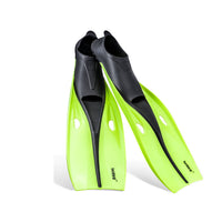 Comfortable Rubber Foot Pocket Open Diving Fins Stable Propulsion Snorkeling Fins Lightweight Design Swimming Flippers for Adults, Men and Women