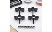 4 Pieces RC Steering Cup Upgrade RC Steering Block Accurately Crafted Car Part for Hobbyists