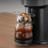 Open-Frame Stainless Steel Ice Ball Holder Centered Sphere Polished Metal Ice Ball Holder Instant Chill Bar Accessory Non-Diluting