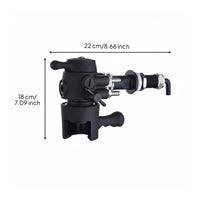Counter Pressure Bottle Filler Good Sealing Stainless Steel Beer Faucet Easy Equipment for Homebrewers, Bar Owners, Brewery