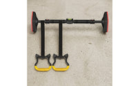 Pull-up Bar with Bubble Level Adjustable Doorway Pull-up Bar Safe for Home Gym
