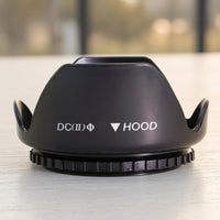 Blocks Stray Light Lotus Lens Hood Reduces Flare Petal Lens Hood Safeguarding Sun Shade Matte for Photographers