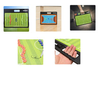 Lightweight Attractive Football Coaching Board Built-in Piece Storage Attractive Soccer Coaching Board Includes Marker & Eraser