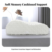Anti-Collapse Beauty Bed Pillow Slow Rebound Memory Foam Pillow Soft and Comfortable for Masseuses, Side Sleepers, Spa, Sleeping, Night Time