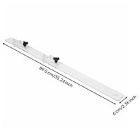 Guitar Centerline Guide High Precision Centerline Ruler Universal Size Guitar Fretboard Alignment Ruler for Luthiers