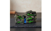 Resin Rockery Resin Mountain Decoration Aquatic Habitat Landscape Mountain Long-Lasting Aquatic Habitat Rock Cave Quick