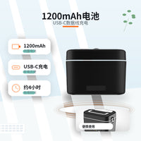 1.5L Electric Lunch Box with USB Power, Stainless Steel Inner, ABS Shell