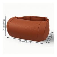 Car Headrest Pillow with Removable Cover Washable for Commuters