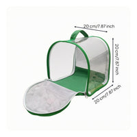 Foldable Clear Mesh Zipper Closure