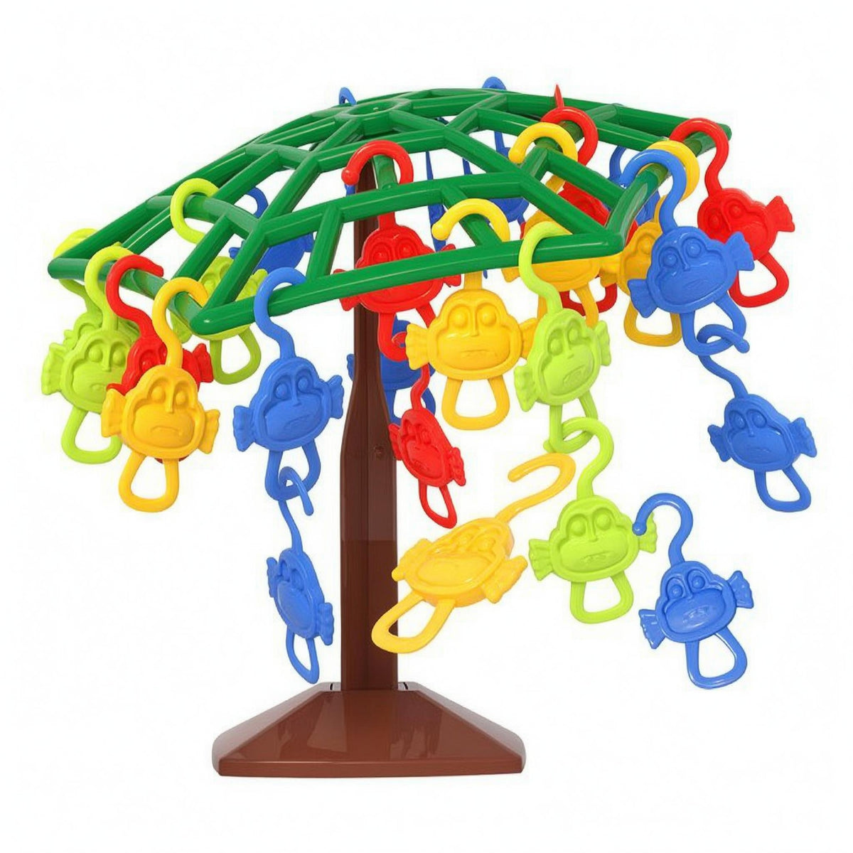 Monkey Balance Tree Game Stable Base Tabletop Balance Tree Board Game Play Set Molded Parts Hand-Eye Coordination