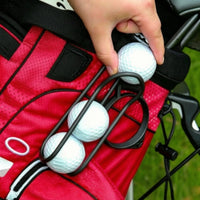 Golf Ball Holder with Padded fastenerPadded Golf Ball Clip Metal for Golfers, Driving Range