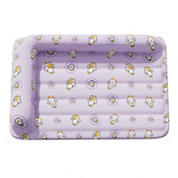 Pet Cooling Mat Rounded Corners Feline Dog Cooling Mat Breathable Moisture-Resistant for Warm Weather
