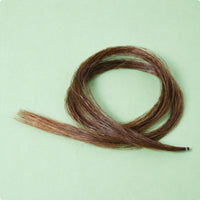 Tied End Horse Tail Hair Flexible Horsehair Bundle Weaving Use Bow Hair Replacement Long-Lasting