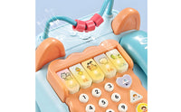 Playful Toy Phone Car Educational Learning Phone Sensory Baby Telephone Toy Colorful for Playroom, Classroom