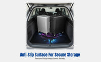 Universal Car Trunk Mat, Crystal plush material, Non-slip rear liner, Fits most vehicles