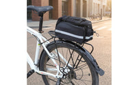 V-Style Brake Compatible Bike Rear Cargo Rack Sturdy Rear Rack with Pannier Guards Solid Universal for Commuters