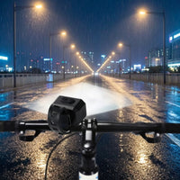 Bike Safety Light Compact Cycle Light with Strap Lightweight for Commuting