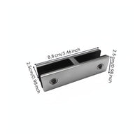 304 Stainless Steel Frameless Glass Clamp Anti-Vibration Stair Glass Clamp Long-Lasting Construction Hardware for Staircase