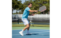Powerful Shots Honeycomb Core Pickleball Racket Precise Control Honeycomb Core Pickleball Paddle Non-Slip Handle Sports Equipment Shock Absorbing for Beginners