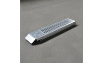 Folding Ramp with Strap Lightweight Motorcycle Ramp Compact for Trailers, Garages