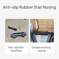Anti-Slip Ladder Pole Grip Heavy Duty Ladder Pole Grip Hardware Accessory for Contractors, Professionals, Construction Sites, Outdoor