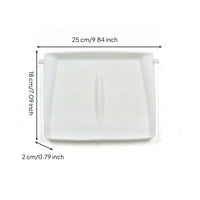Easy-to-Clean Electric Vehicle Console Charging Pad Car Accessory Ribbed Texture