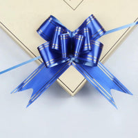 Multi-Colored Book-Binding winged ribbon adornment Easy to Use Pullcord ribbon adornment Reusable Decorative Supply Elegant Design for Students, educators, Party Planners, Classroom Decoration, Birthdays, Holidays, Weddings