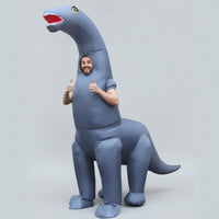 Inflatable Dinosaur Costume Adult Apparel for Halloween, Stage Performances