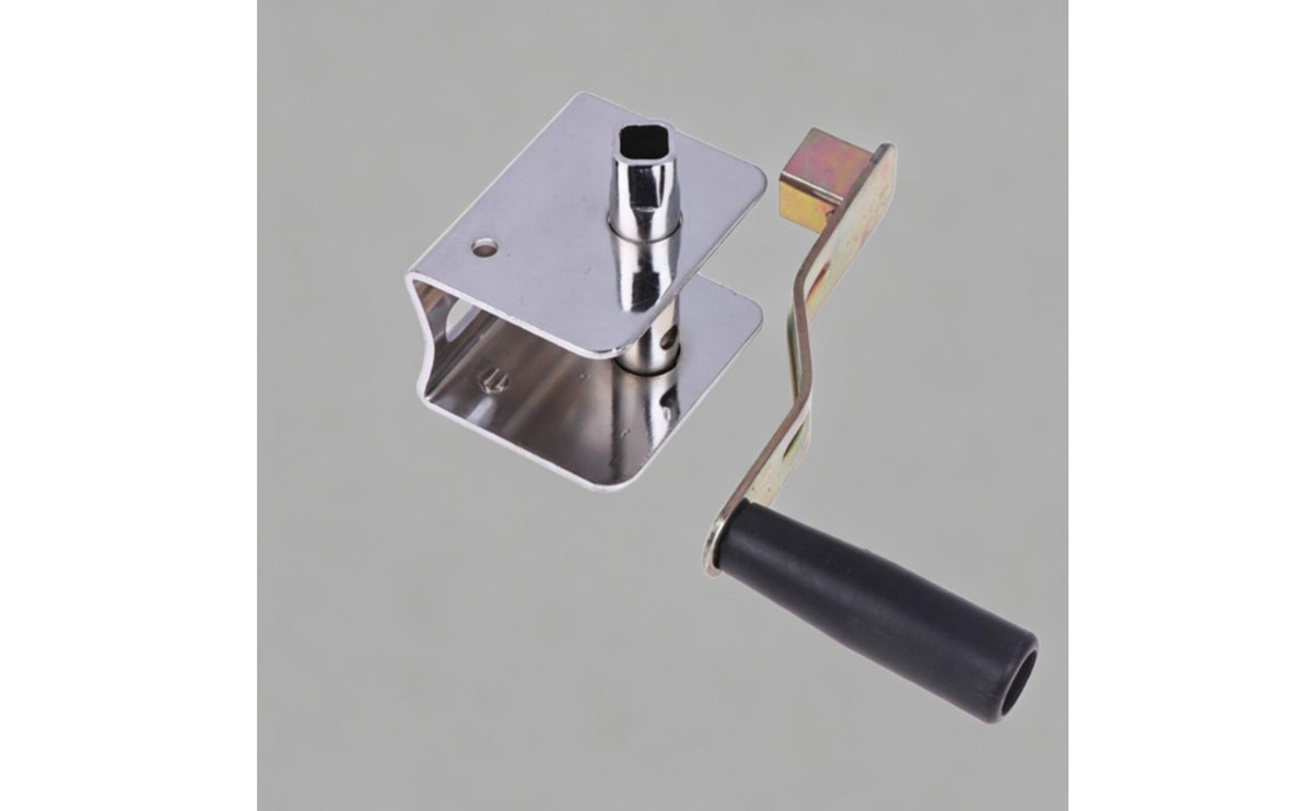 Metal Body Hand Crank Winder Long-Lasting Wire Tensioner Easy to Use Hand Crank Net Tightener Portable