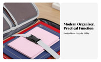 Multi-Layer Document Bag Waterproof Travel Document Wallet Large Capacity