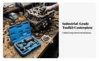 Hard Plastic Case VW Group Injector Puller Kit Latch Closure Fuel Injector Puller Kit Metal Parts Hooked Adapters