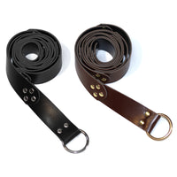 Long Strap Gaelic Waist Belt Hanging Tail Medieval Costume Belt for Cosplayers, Cosplay