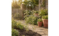 Bird Top Plant Support Scrolling Ornamentation Bell Hanging Plant Support Easy to Install Weather-Resistant