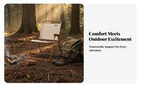 Foldable Design Low-Silhouette Camp Armchair Lightweight Folding Chair Long-Lasting Portable Seat Strong Frame for Picnickers, Beachand Travelers, Fishing, Picnic, Picnics, Beach