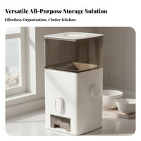 Moisture-Proof Sealed Rice Dispenser Long-Lasting Quantitative Grain Storage Box Space-Saving for Kitchen, Pantry