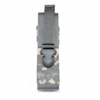 MOLLE Flashlight Pouch Multi-Functional Flashlight Holder Lightweight Torch Pouch for Outdoor, Hiking