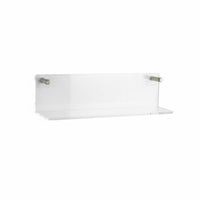 Clear Levitateing Shelf Space Saving Clear Book Ledge Safe Rounded Edges