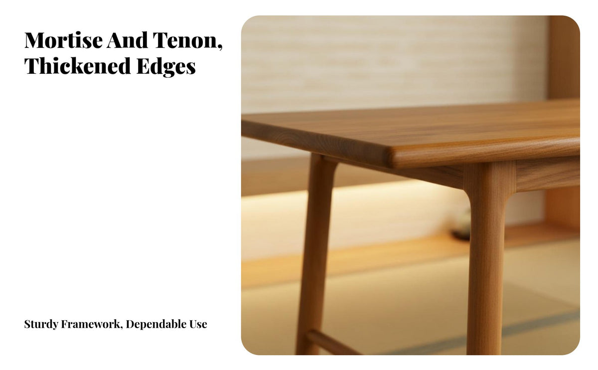 Serene Serene-like Meditation Table Table Song period artistic designs Wooden Desk Minimalist artistic design Household Furniture for Minimalists, residents, Living Room, Home Office