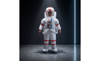 Inflatable Astronaut Costume Funny Inflatable Astronaut Suit Eye-Catching Character Suit for Adults, Parties