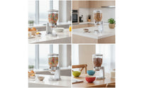 Single Cereal Dispenser Transparent Dry Food Dispenser Compact Space-Saving for Breakfast Station
